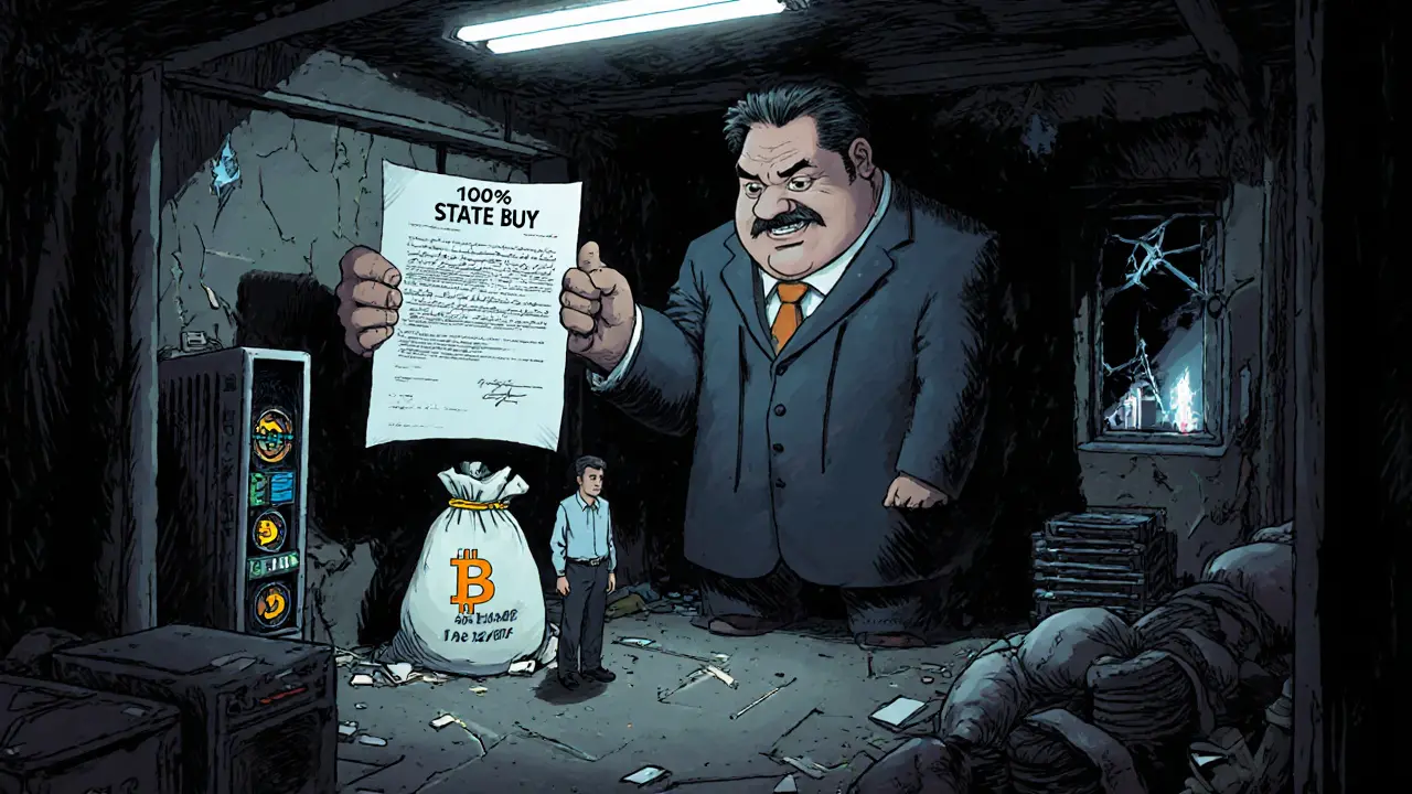 Banque centrale iranienne : les mineurs doivent vendre leurs cryptos à l'État