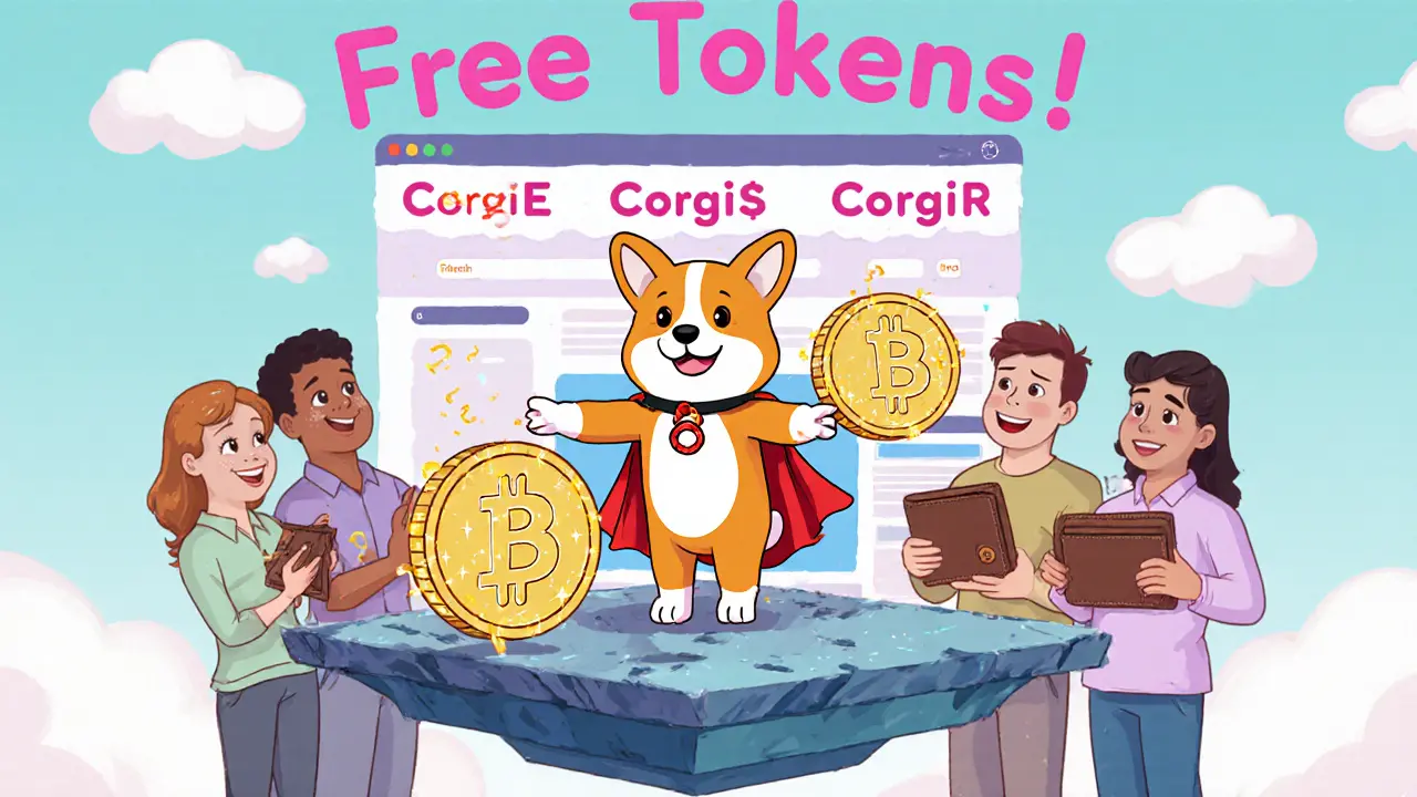 Corgidoge (CORGI) Airdrop : Comment participer et ce qu'il faut savoir en 2025