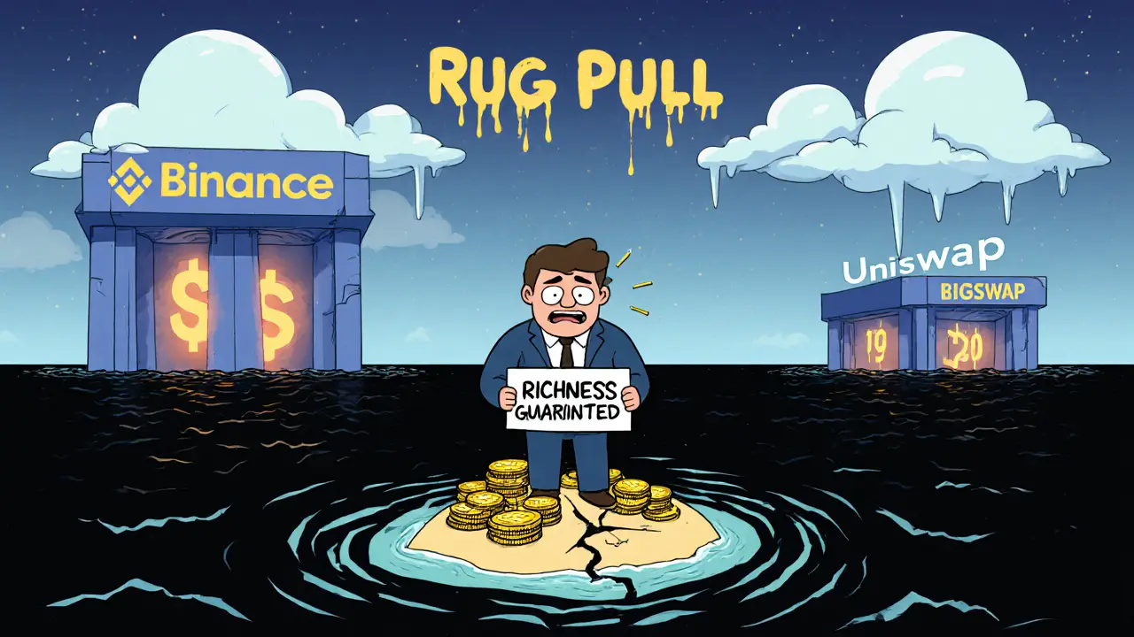 Un investisseur isolé sur une île de 749$ face à un océan de liquidité nulle, loin des bourses légitimes.