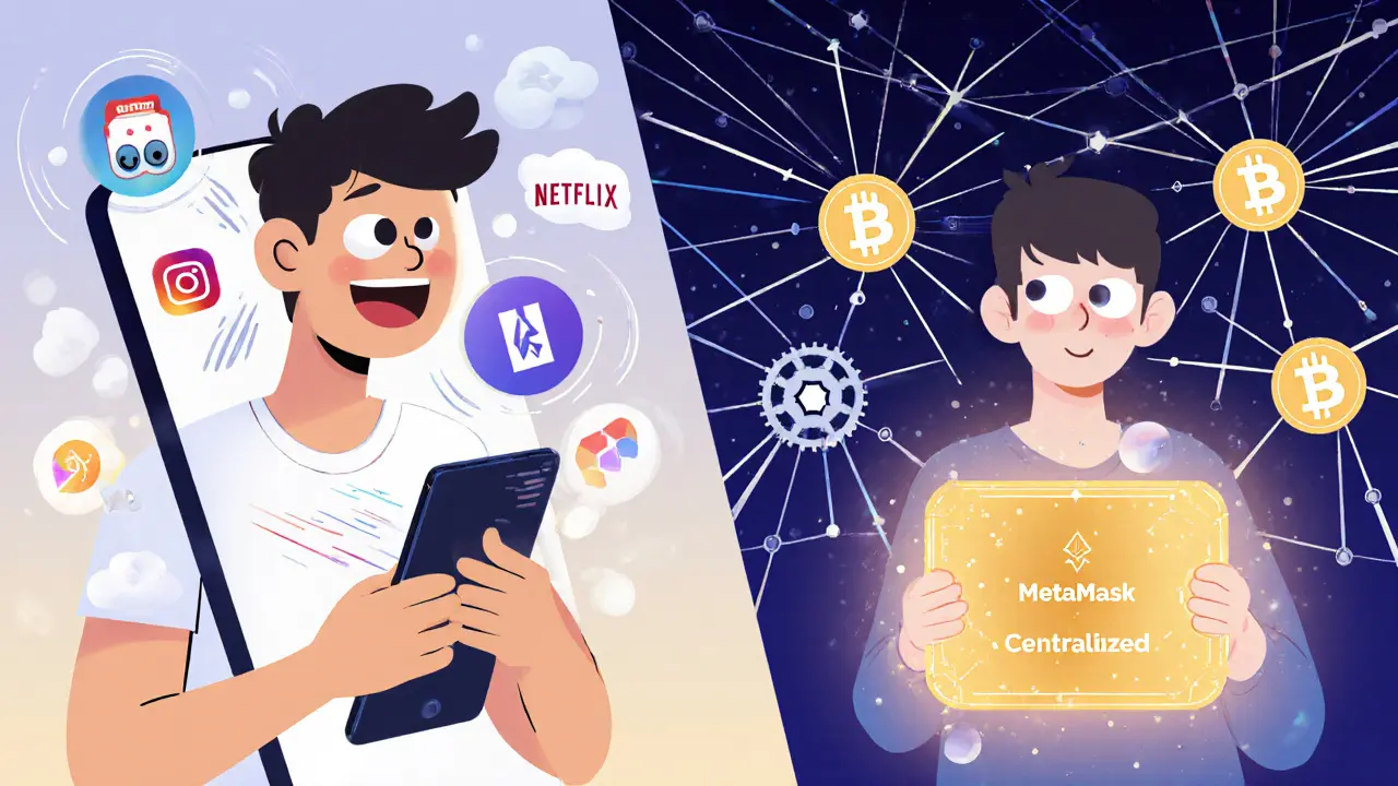 dApp vs Application Traditionnelle : Comparaison Complète en 2025