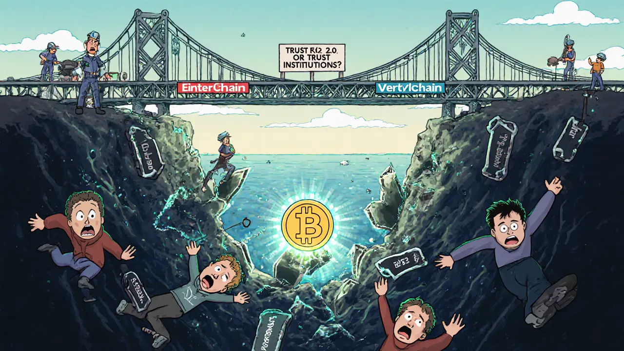 Un pont cross-chain s&#039;effondre tandis qu&#039;un nouveau pont plus sûr est construit avec des normes de réserves.