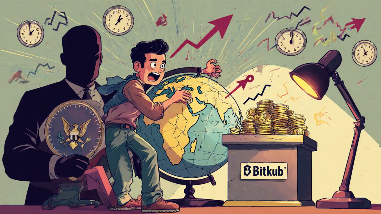 Un trader thaïlandais transfère ses actifs vers une plateforme locale sous la pression du temps.