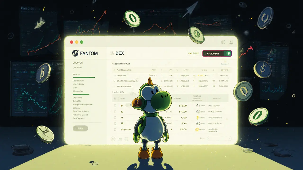 Yoshi Exchange (Fantom) : avis complet sur cet échange décentralisé peu liquide