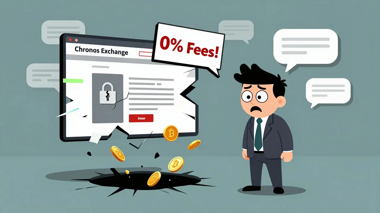 Chronos Exchange : avis complet sur cette bourse crypto peu fiable en 2025