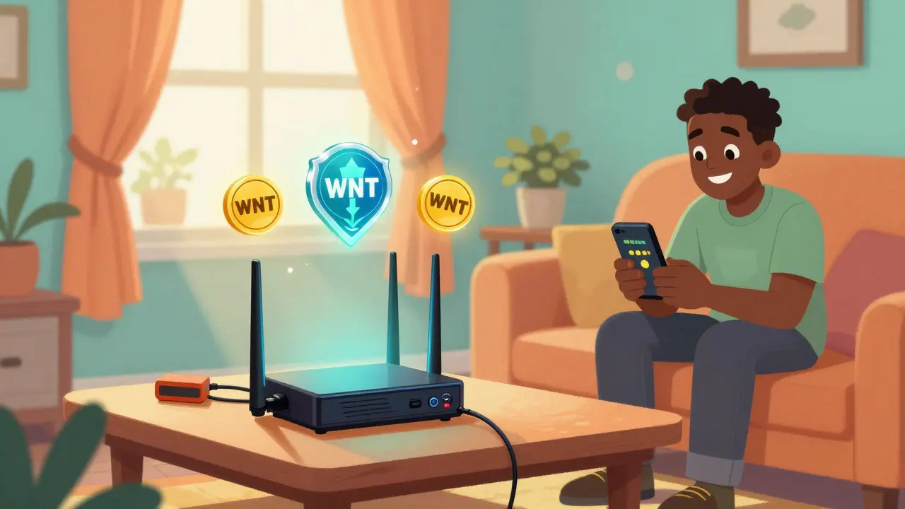 WNT Wicrypt : Ce qu'il faut savoir sur l'airdrop NFT et appareil de Wicrypt