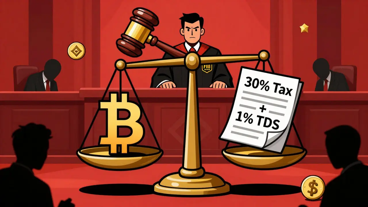 Un jugement symbolique où l'impôt sur les cryptos l'emporte sur les actifs numériques.