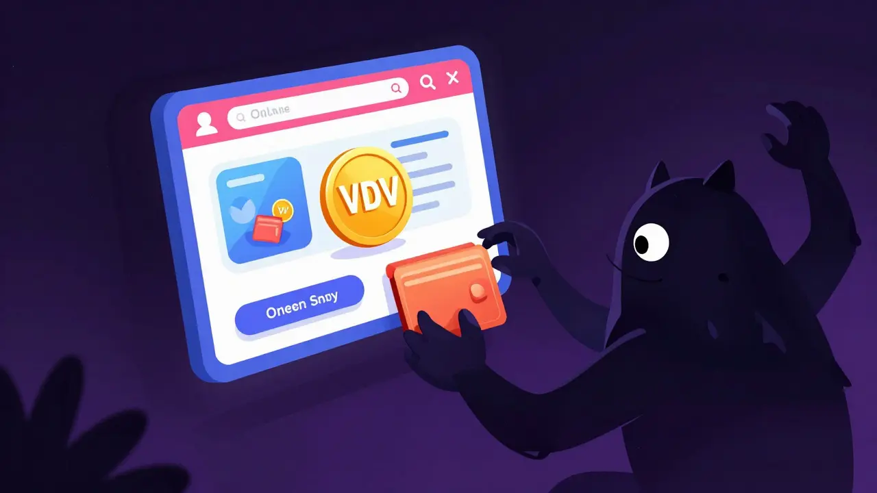 Airdrop (VDV) Virvia Online Shopping : Attention au danger