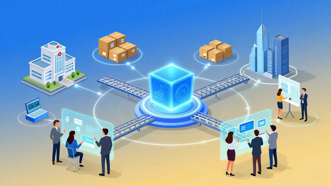 Interopérabilité blockchain hybride pour entreprises en 2026