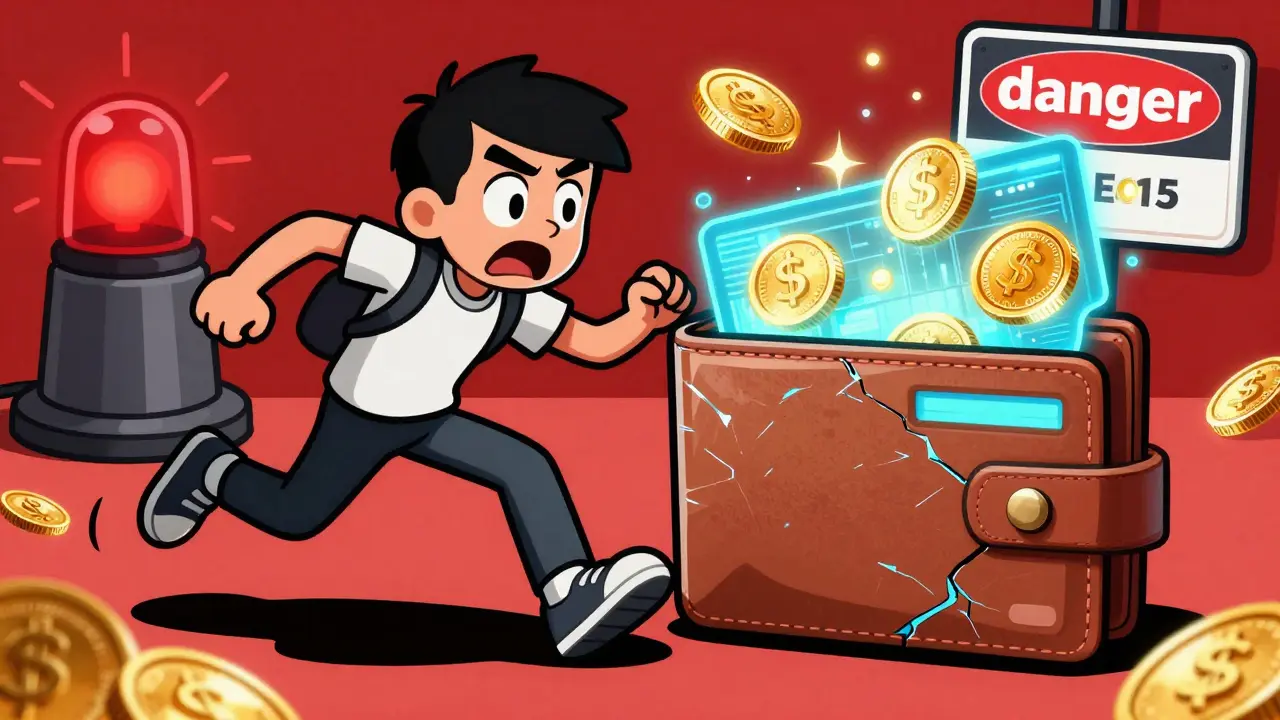 Personnage transférant ses crypto-actifs d'un portefeuille compromis vers un nouveau