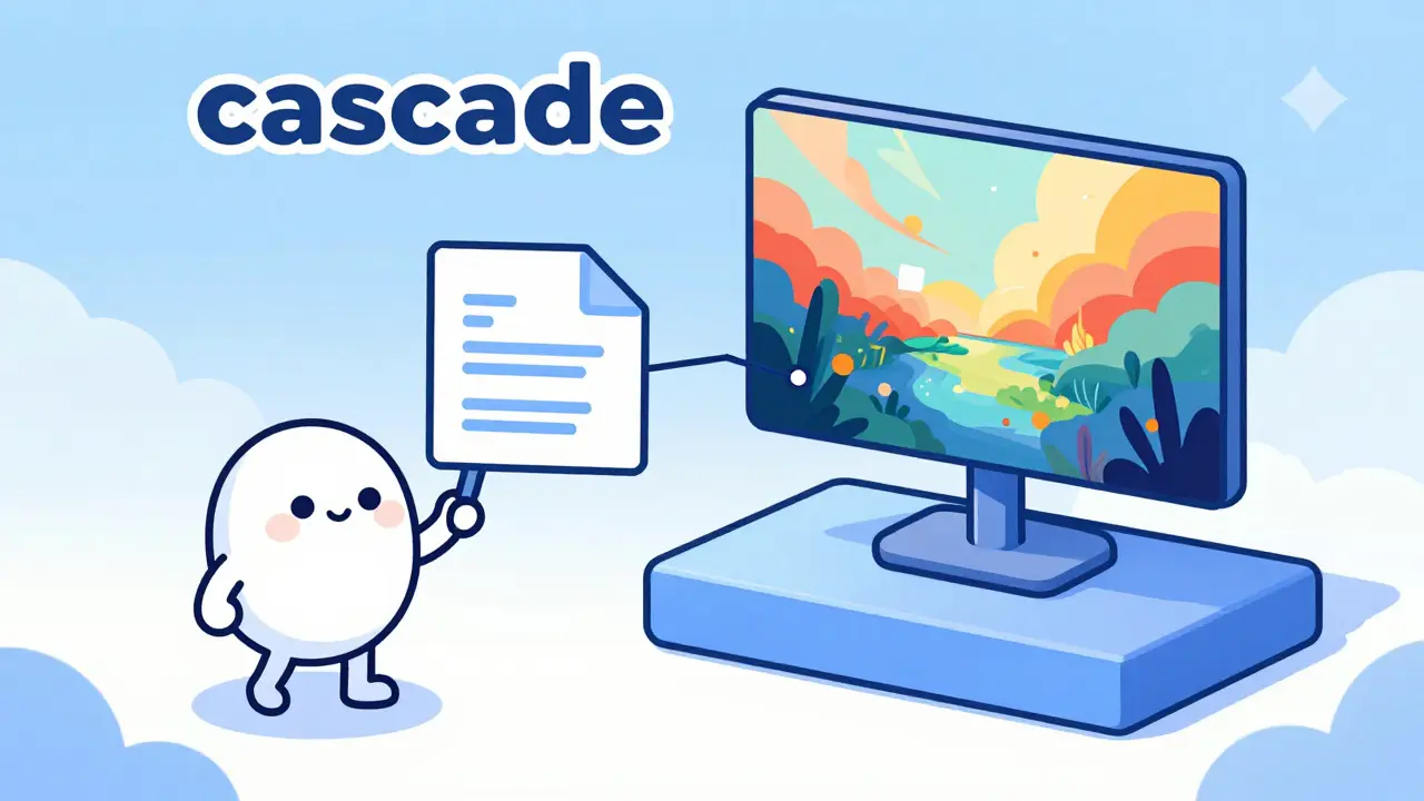 Schéma stylisé montrant le cheminement du jeton vers le fichier JSON puis vers l'image finale.