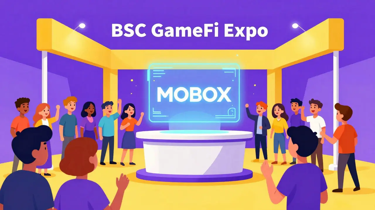 Tout savoir sur l'airdrop MOBOX du BSC GameFi Expo III