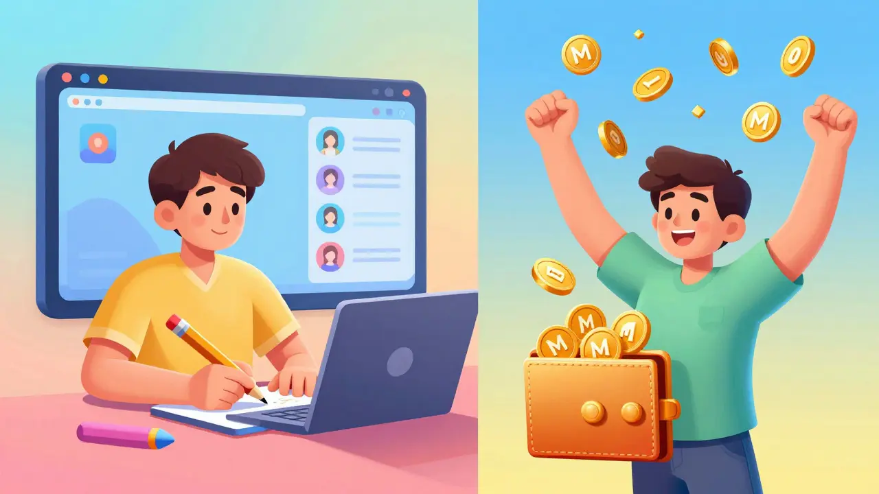 Utilisateur apprenant via un stream et recevant des jetons MBOX