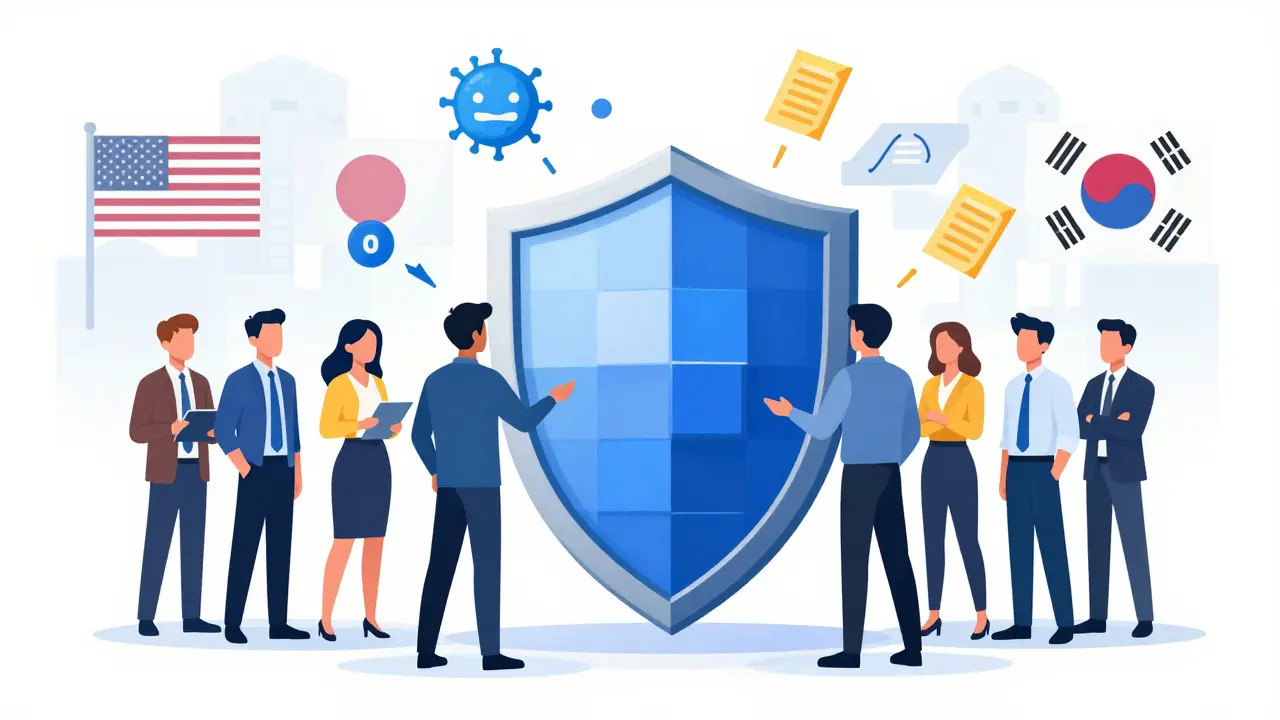 Bouclier blockchain protégeant les entreprises contre les cybermenaces