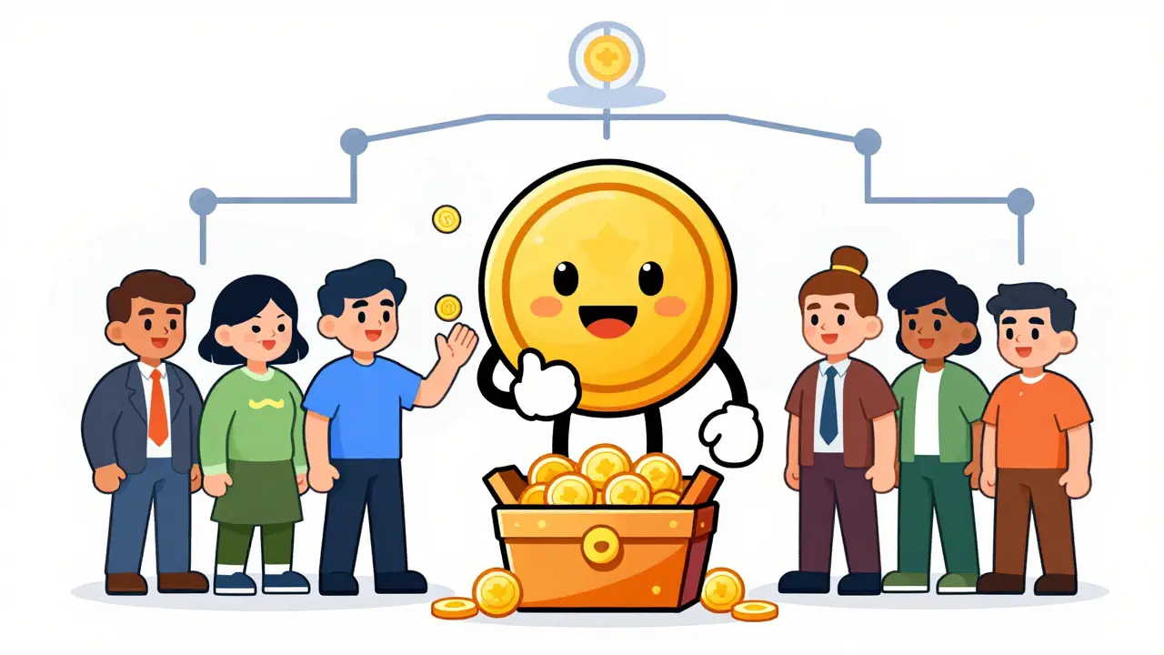 Personnages recevant des récompenses ICX via le système IISS