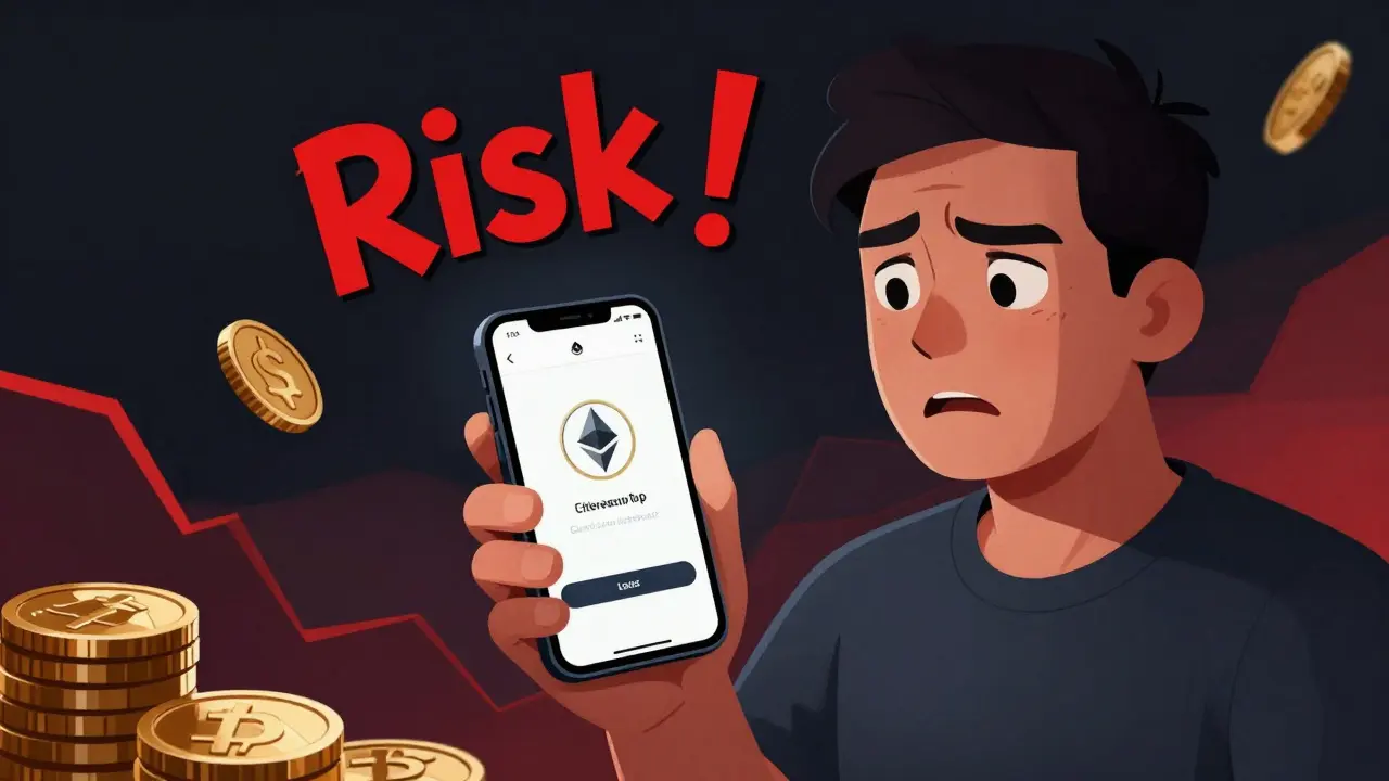 Utilisateur inquiet face aux risques d'investissement dans le token AMN