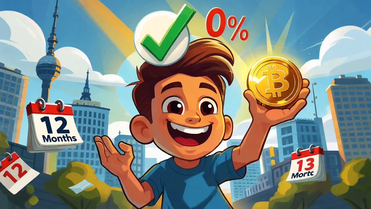 Zéro impôt sur les cryptos en Allemagne : le guide de la règle des 12 mois