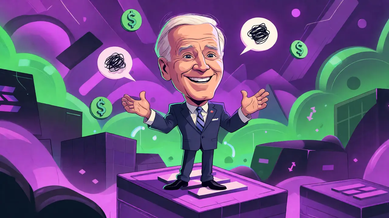 Qu'est-ce que Jeo Boden (BODEN) ? Le meme coin Solana qui parodie Biden